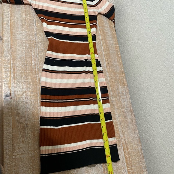 Say What Multi Stripe Bodycon Dress - Picture 4 of 10